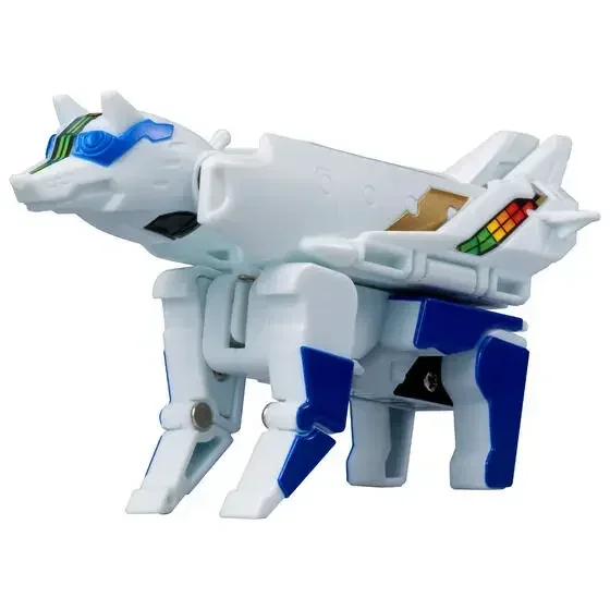 Bandai Unitrobo Apple Lobster Txi Tree Bulldozer Burger Beetle Steam Фигурка мгновенного трансформации Робот Орнамент Фигурка