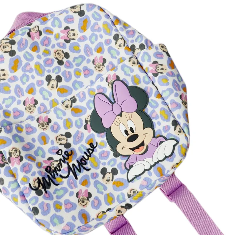 Disney Mickey Baby Boys Girls Bacpack Cartoon Minnie Donald Duck Pattern Backpack Bag Anime School Bags Children\'s  Bag Gifts