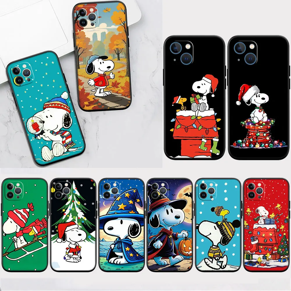 S-Snoopys Phone Case for OPPO A12 A12E A15 A15S A16 A16S A1K A60 A39 A40 A5 A76 A53 A32 A53S A54 A73 A77 A3