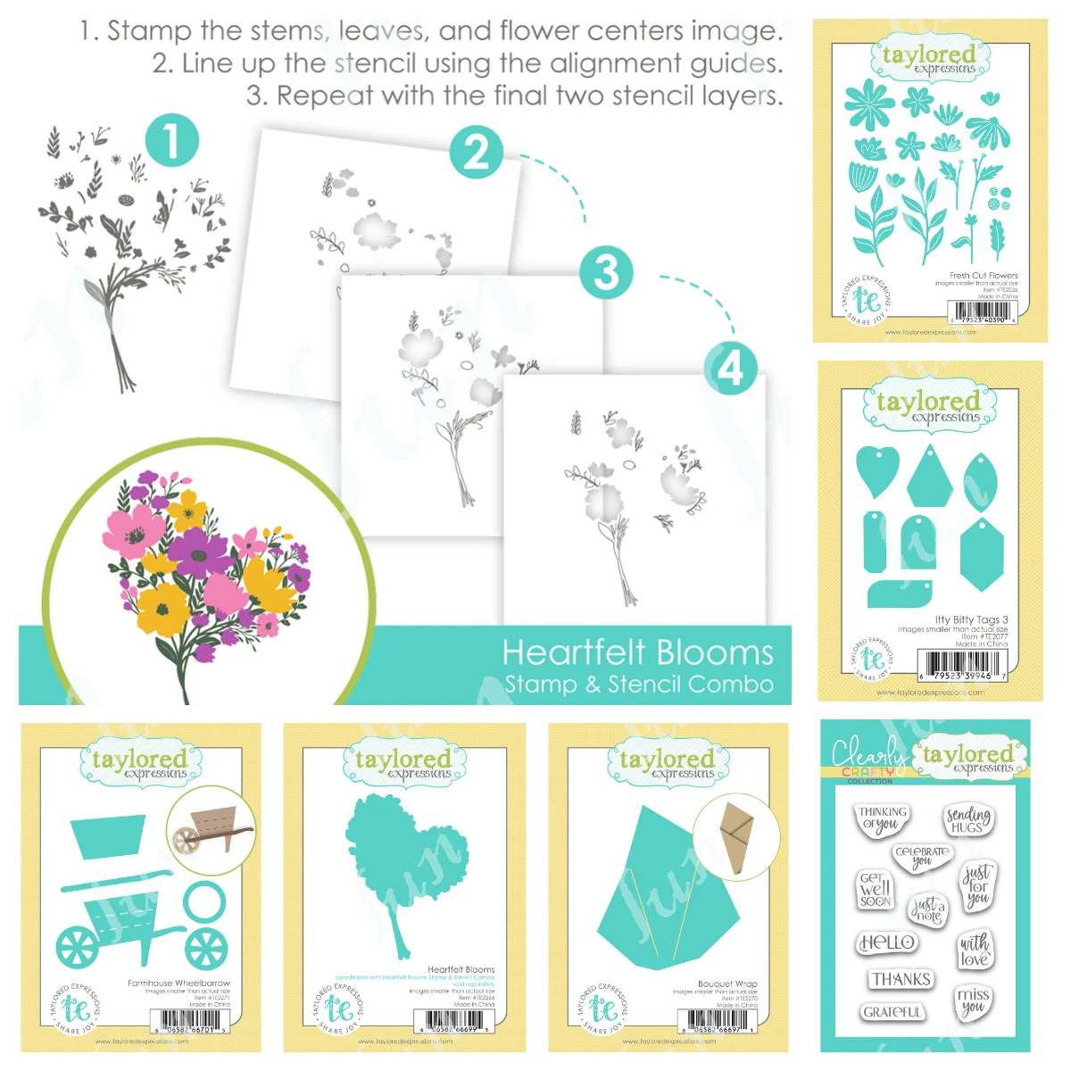 

Metal Cutting Dies Stencils Scrapbooking for Card DIY Crafts New Dies Supplies Heartfelt Blooms Itty Bitty Tags Clear Stamps Set