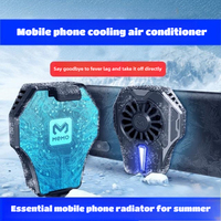MEMO DL01 Mobile Phone Semiconductor Back-clip Cooling Fan PUBG Game Cooler for IPhone Samsung Xiaomi Huawei Universal Radiator