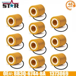 10PCS BB3Q-6744-BA 1373069 New Engine Oil Filter For Ford Ranger For Citroen For Peugeot For Land Rover 1427824 1303476 LR001247