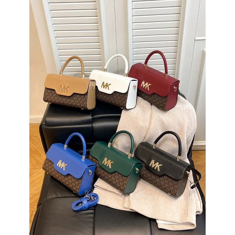 

Повседневная винтажная сумка через плечо для женщин, офисная сумка с замшевым материалом, тисненая текстура крокодила, металлическая фурнитура