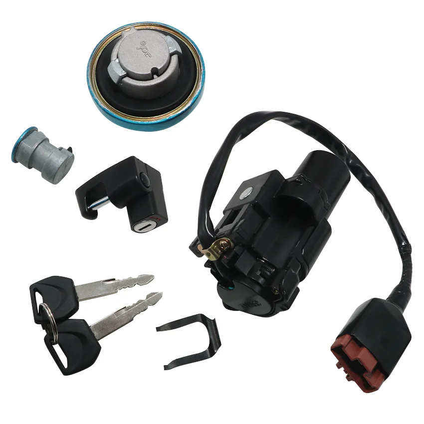 

Motorcycle Fuel Cap Seat Lock Ignition Switch With Key Kit For Honda CRF250 CRF250L 2013-2020 CRF250M 2014-2016 35010-KZZ-900