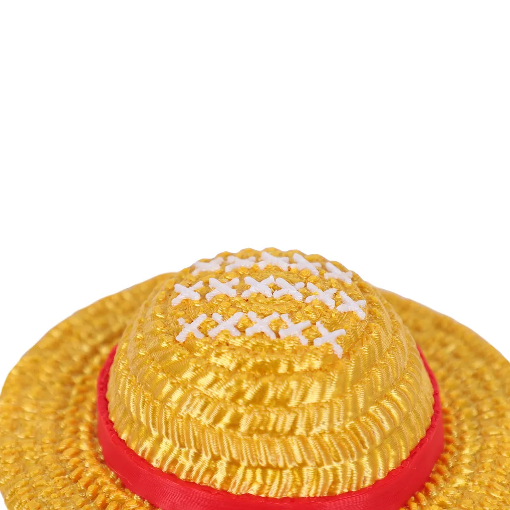 

Luffy Cosplay Straw Hat Cap Movie Navigation Costume Accessories Headwear Adut Men Male Fantasy Props Halloween Carnival Party