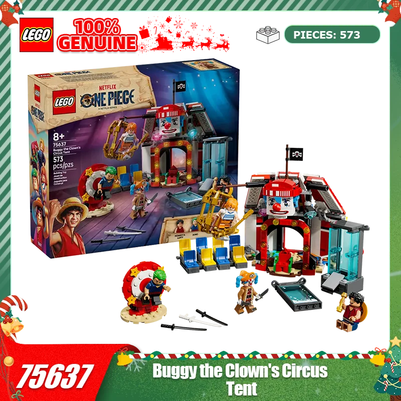 

LEGO Building Blocks Assemble One Piece 75637 Joker Bucky's Circus Boys Girls Children's Toys Christmas Gifts