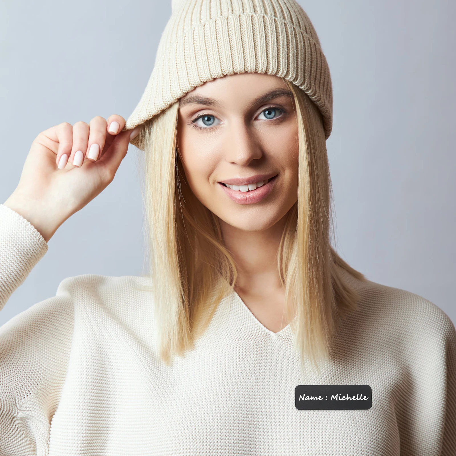 3 шт. пластиковые бирки с именем «сделай сам», пустые идентификационные значки для школы, офиса, кофейни, табличка с именем для персонала, нагрудные булавки, именные бирки