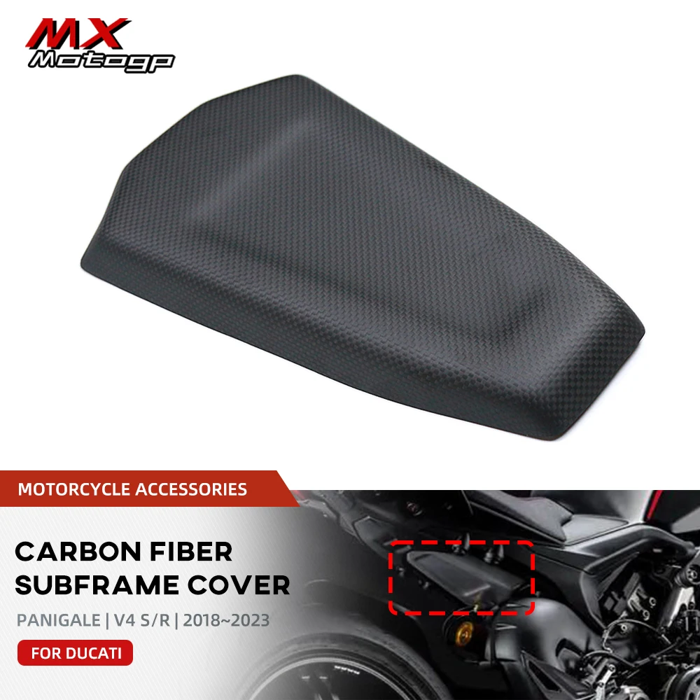 For DUCATI PANIGALE V4 V4S V4R 2018-2023 Motorcycle Carbon Fiber Tank Fairing Central Unit Guard Under Subframe Cover