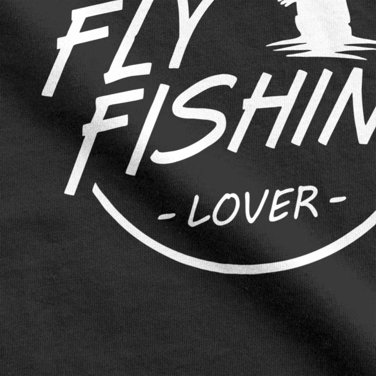 Fly Fishing Lover T Shirt for men Fly Fishing Angler Cotton Clothing Novelty Short Sleeve Crew Neck Tee Shirt Gift Idea T-Shirt