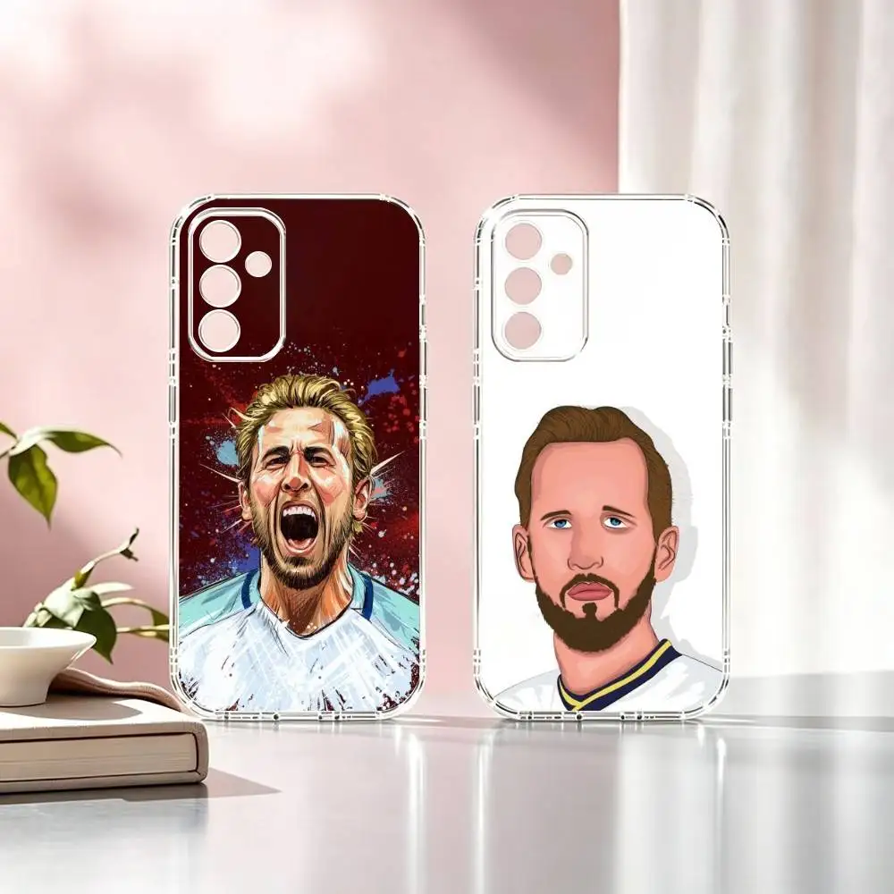 H-Harry kaneFootball Cartoon  Phone Case For SamsungA10,12,20,21S,30,31,40,50,51,52,70,71 Transparent Cover Gift