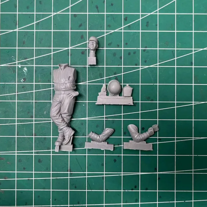 1/35 Resin Figure Model Kit Historical Military Hobby Miniature Us Soldier Rest Unassembled & Unpainted Combination Shipping 582