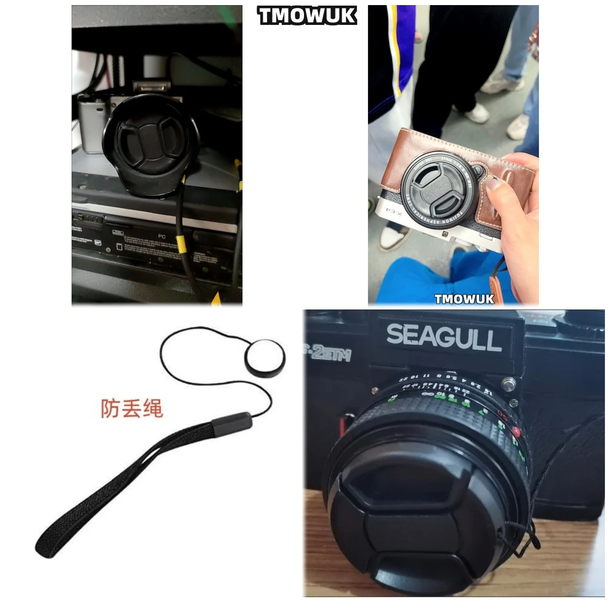 

For Nikon D1 D1H D1X D2H D2HS D2X D2XS D3 D3S D3X Camera Lens Cap Protective Cover Center Pinch Snap-on 49mm 52 55 58 62 67 72 7
