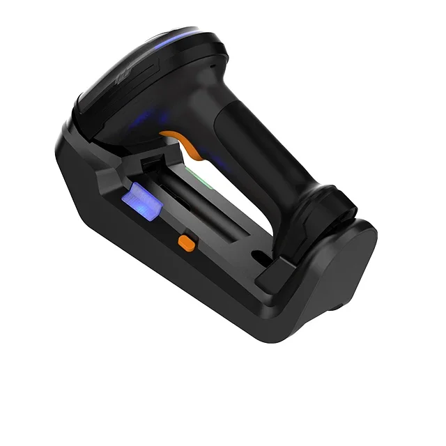الماسح الضوئي اللاسلكي الذكي المتقدم واجهة USB عالية الجودة 1D 2D LED ماسح الباركود الماسح الضوئي اللاسلكي الذكي في المخزون