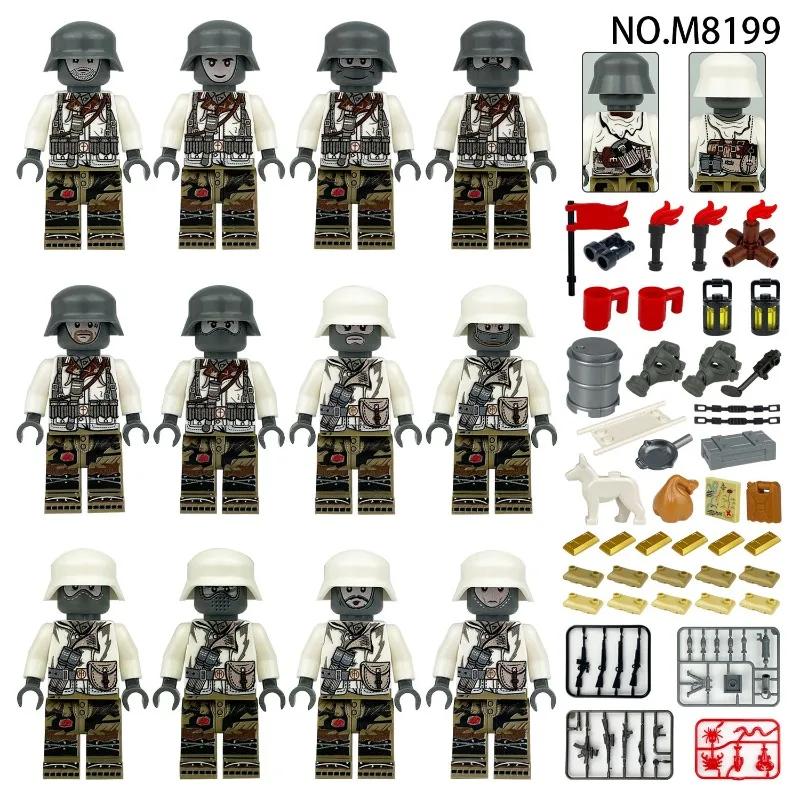 8199 building block, figures, dolls, toys, mini-figures, dolls, children's toys, birthday presents, cartoon characters