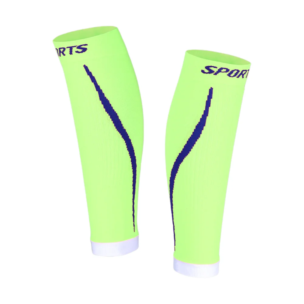 Stretchy Calf Compression Sleeves Breathable Skin-friendly Leg Support Sleeves Lightweight Skintight Sports Leg Warmers