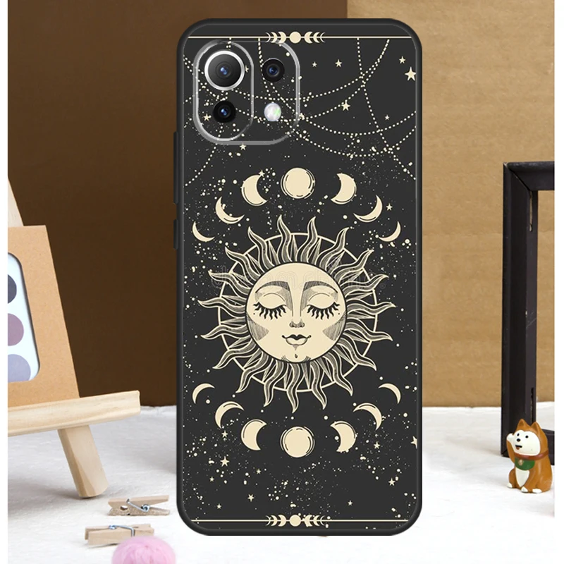 Witches Moon Tarot Case For POCO M6 X3 X5 X6 Pro F3 F5 M5s Cover For Xiaomi 13T 12T 11T 14 Pro 12 13 Lite Case