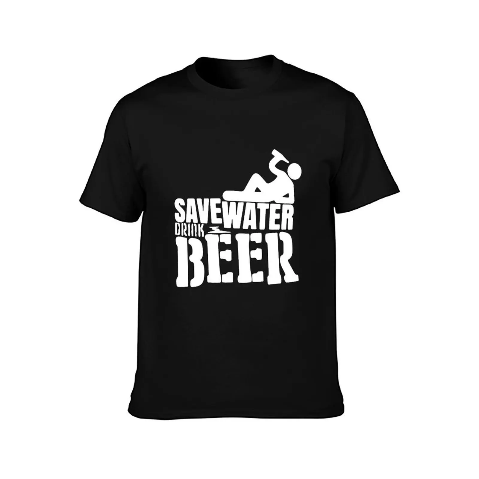 Save Water Drink Beer Weekend Love Beer Party Art Design Happy Apparel Essential Inspiration Joy Mood Beer Squad T-Shirt
