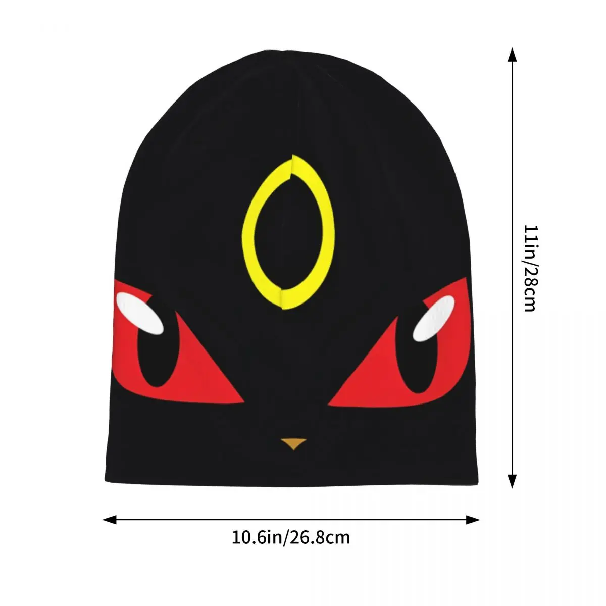 ユニセックスポケモン風ケモビーニーキャップアクセサリー秋冬ヘッドウェアボンネットニット帽子最高のギフトチョイス