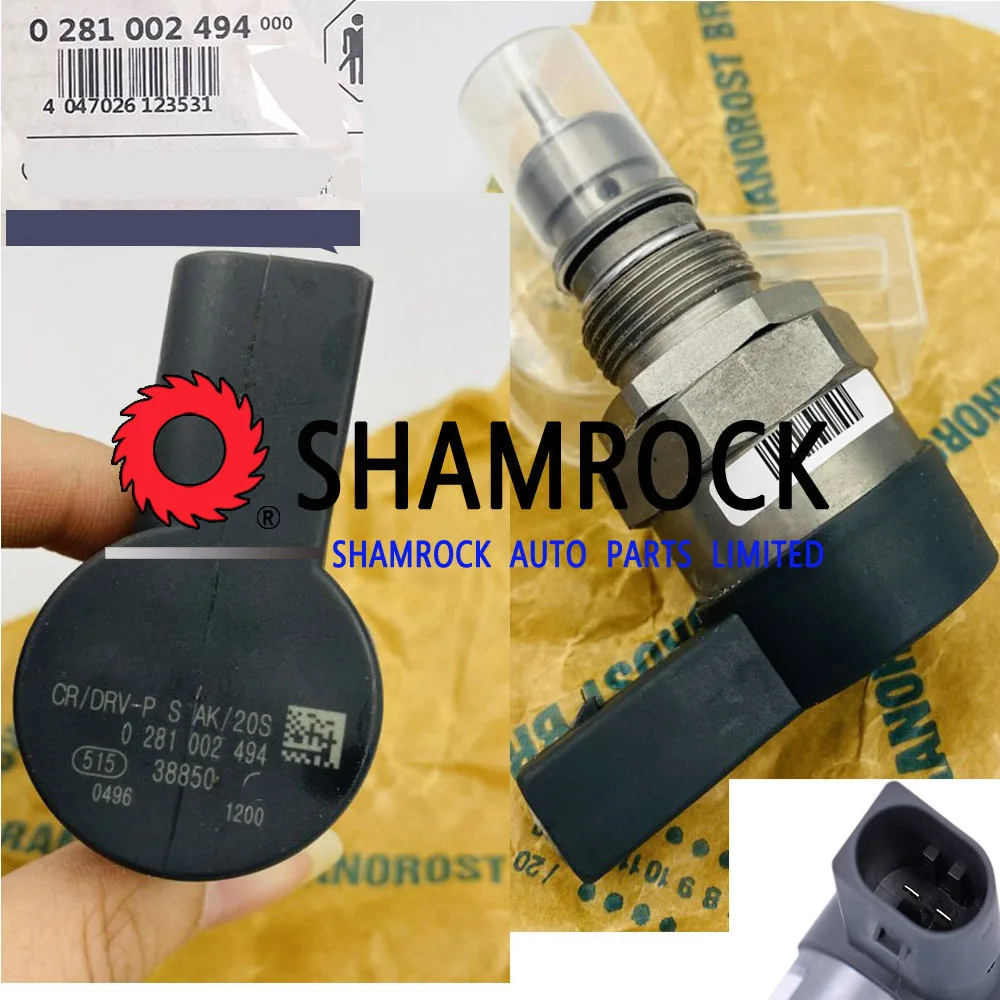 

0281002494 A6110780449 Pressure Regulator Metering Valve OEM 0281002494 A6110780449 13537787166 13537788685 13537805733