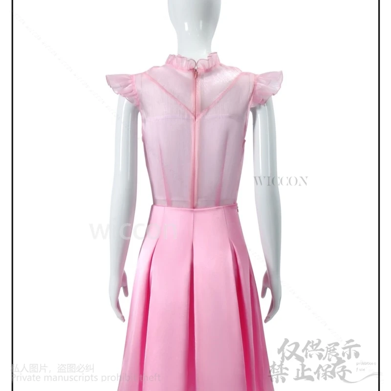 Glinda Cosplay Anime Costume Movie Wicked Sweet Pink Lolita Dress Suits For Women's Halloween Christmas Ladies Customized