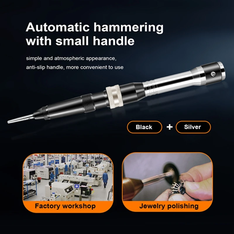 Jewelry Rotary Handpiece,Goldsmith Tools Hammer Quick Change Handpiece,Foredom Cc30 Sr Head,Jewelry Engraving Hammer Handle