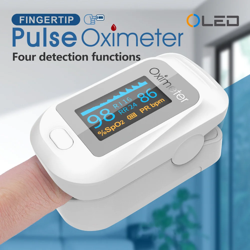 Home Use Finger Oximeter Finger Pulse Oximetry Monitor Children Adult Finger High Quality Oximeter