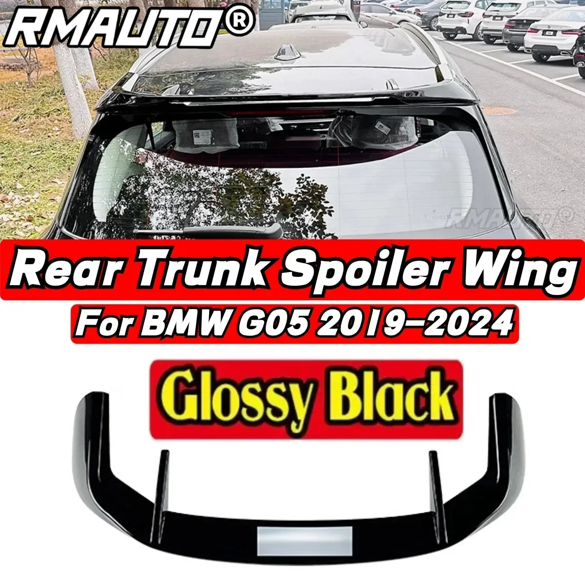 BMW G05 Car Rear Roof Spoiler Body Kit Car Rear Spoiler Wing For BMW X5 G05 2019-2024 Car Accessories Rear Roof Spoiler