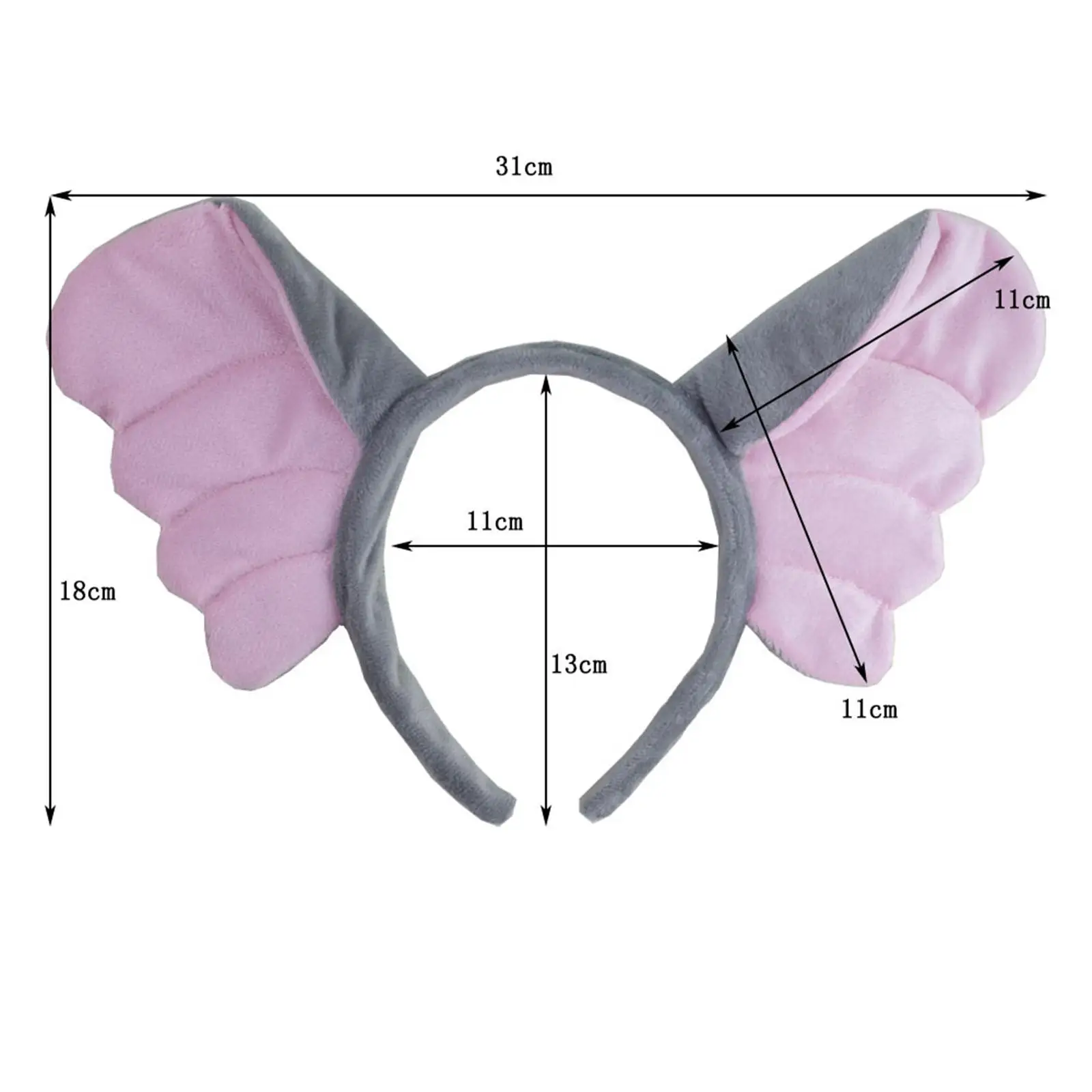 costume-de-cosplay-d'elephant-complet-avec-bandeau-nez-nœud-papillon-et-queue-en-tissu-pour-jeu-de-role-fete-de-carnaval