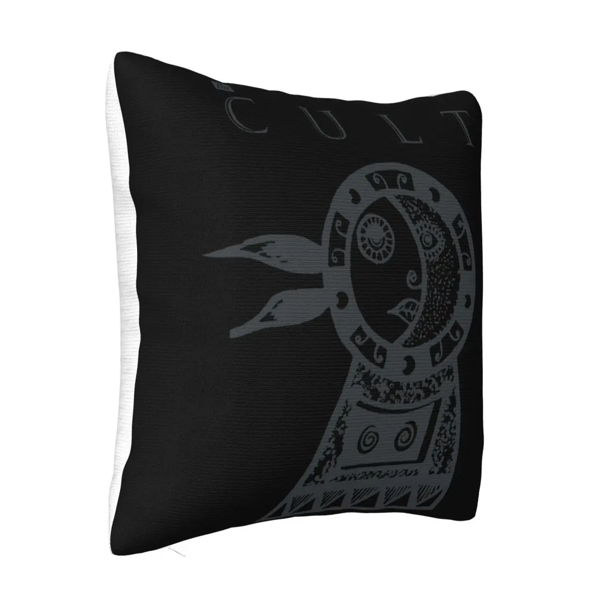 The Cult Dreamtime Live Light Grey Gothic Rock Post Punk Hip Hop Goth Loose Oversize Style Casual Pillow Case