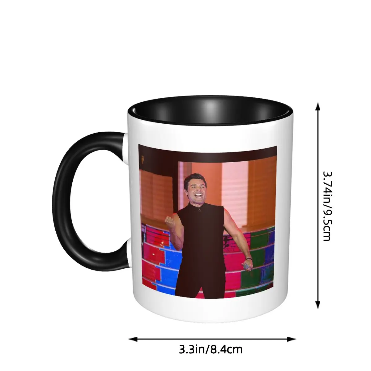 Chayanne Puerto Rican Latin Pop Mug Funny Ceramic Coffee Cups Tea Mugs Milk Cup Drinkware Gifts for Friends