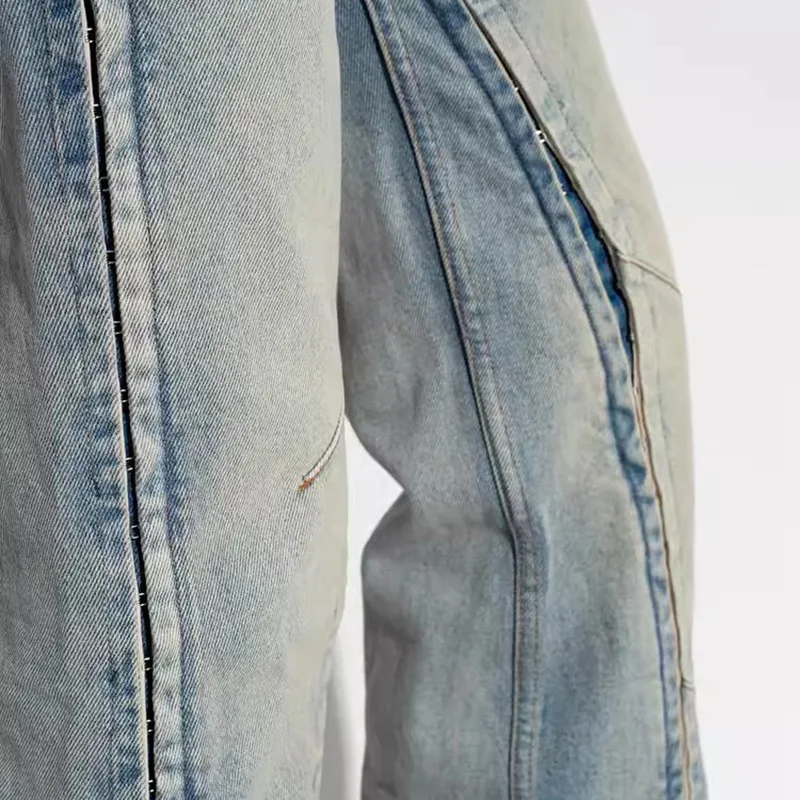 Denim Vrouwen Broek Dames Werkkleding 1 Paar Split Broek Hete Meisjes Vrijetijdskleding