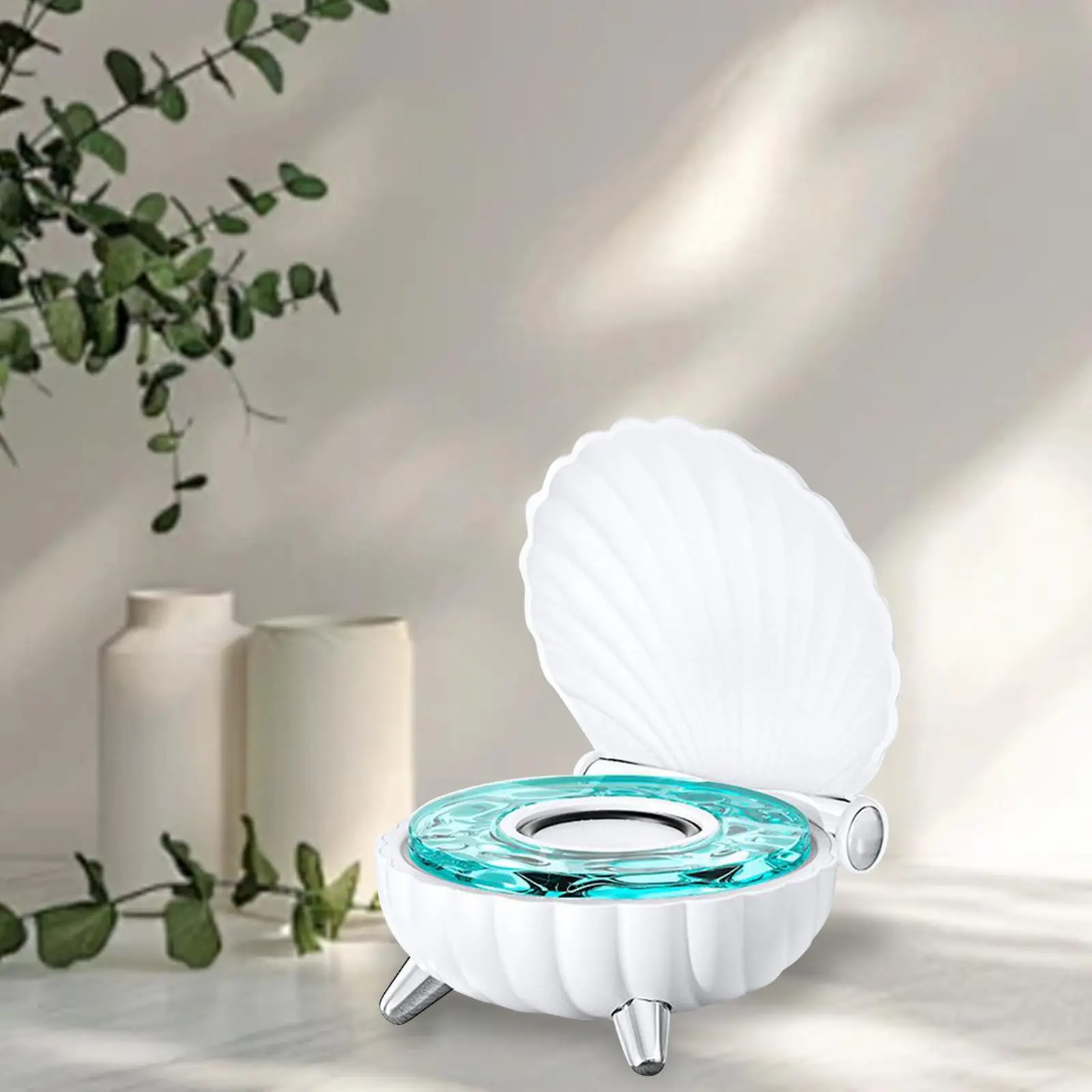 Shell Lamp Speaker Practical Portable Table Lamp for Indoor Home Living Room