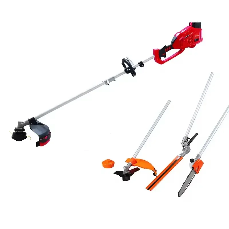 40V Industrial Lithium-ion Battery String Trimmer Brush Cutter Automatic Grass Cutting Machine Cordless Lawn Mower 260mm