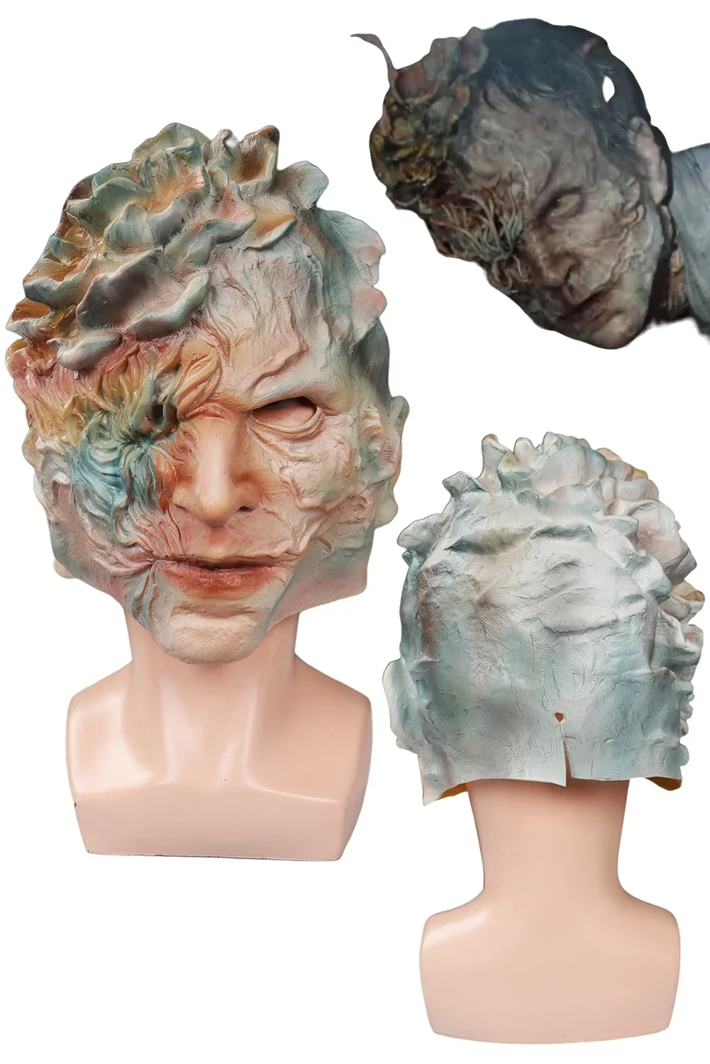 Infestor Masker Cosplay Kostuumaccessoires Tv De Laatste Van Ons Rollenspel Fantasia Enge Hoofddeksels Mannen Horror Halloween Maskerade