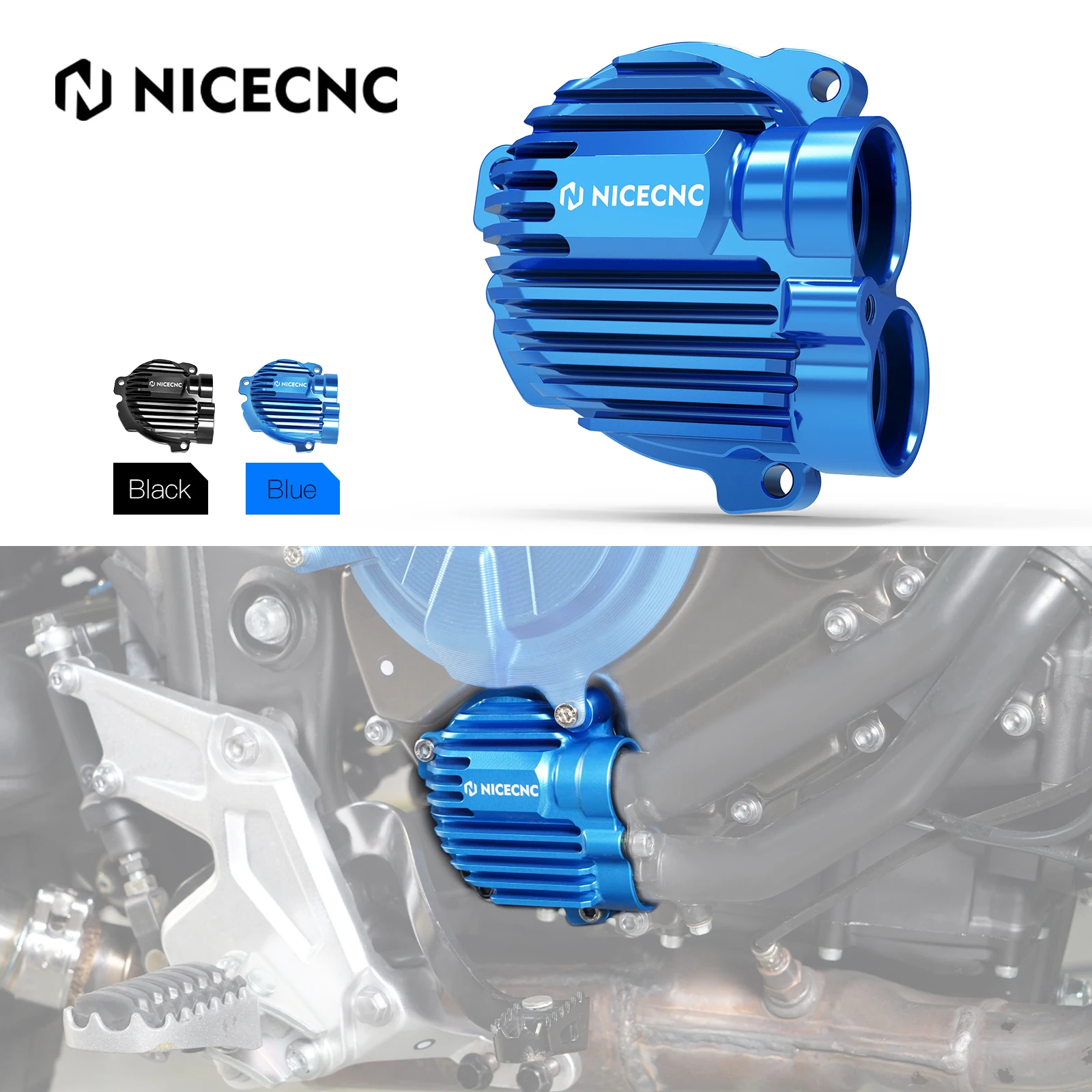 

For Yamaha MT-07 MT07 18-20 NICECNC Water Pump Housing Cover for Yamaha Tenere 700/Rally Edition 19-24 Tenere700 World Raid 2022