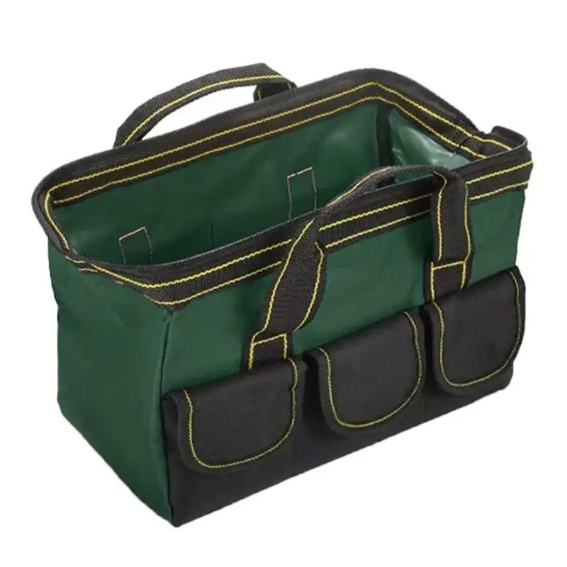 652F Heavy Duty 600D Fabric Tool Bag Offering Large Capacity and 14 Compartments