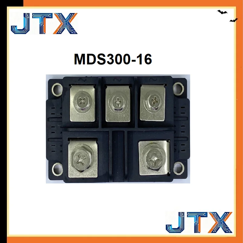 1PCS/LOT MDS300A MDS300-16 3-Phase Diode Bridge RectMDS300-16 3-Phase Diode Bridge Rectifier 300A 1600V Bridge Rectifier