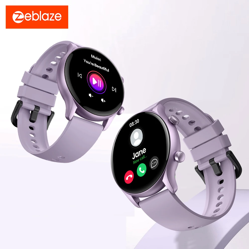 Hot Zeblaze Btalk 3 Plus Bluetooth Calling Smart Watch 1.39'' HD Color Display Health Management and Fitness Tracking Smartwatch