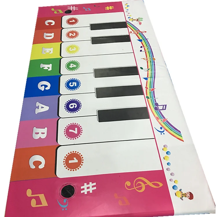 

Hot sale customized Indoor Electric floor piano Play Equipment amusement park piano floor children kids play soft play piano