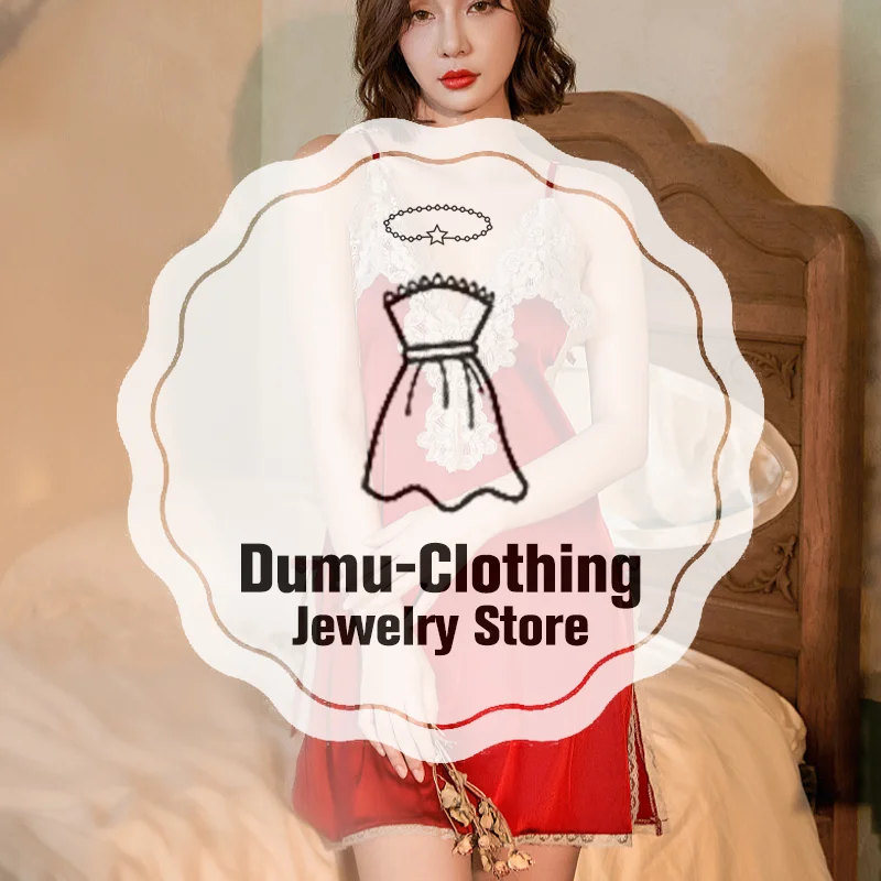 

Sexy Pajamas Sexy Camisole Nightgown Lace Seductive Lace Up Dress Nightgown