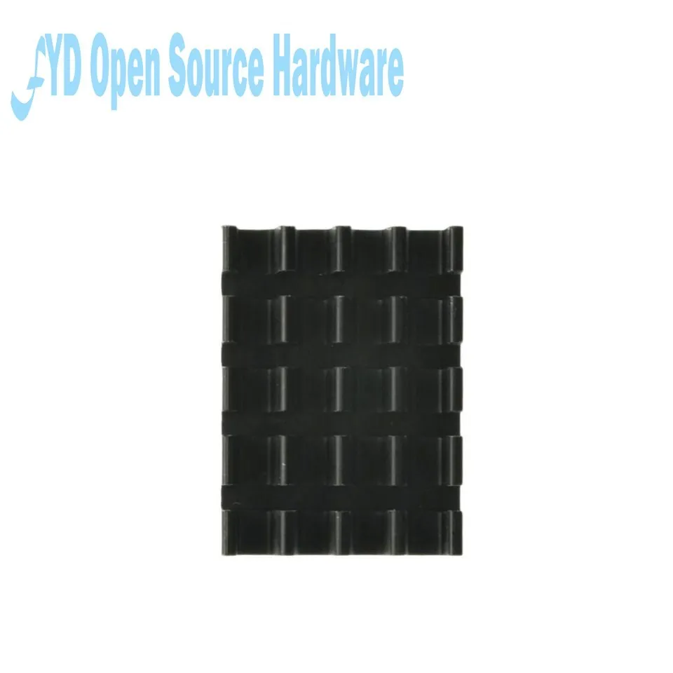 5PCS/LOT Heatsink Radiator Cooler Radiator 19x14x6MM High Quality Black Slot Heat Sink 