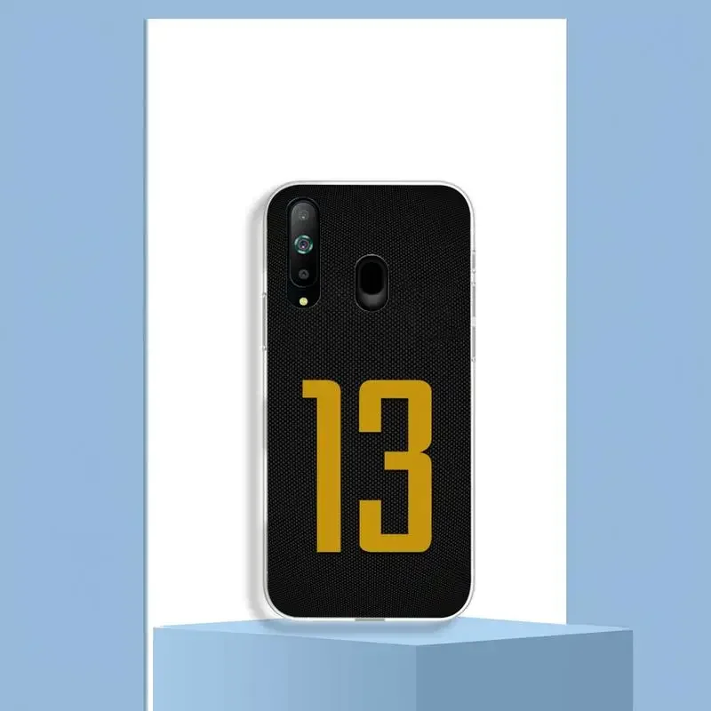 Number Uniform 24 13 23 Phone Case For Samsung Galaxy A71 70 52 51 40 31 50 30 21 12 10 03 S Transparent Soft Cover image 4