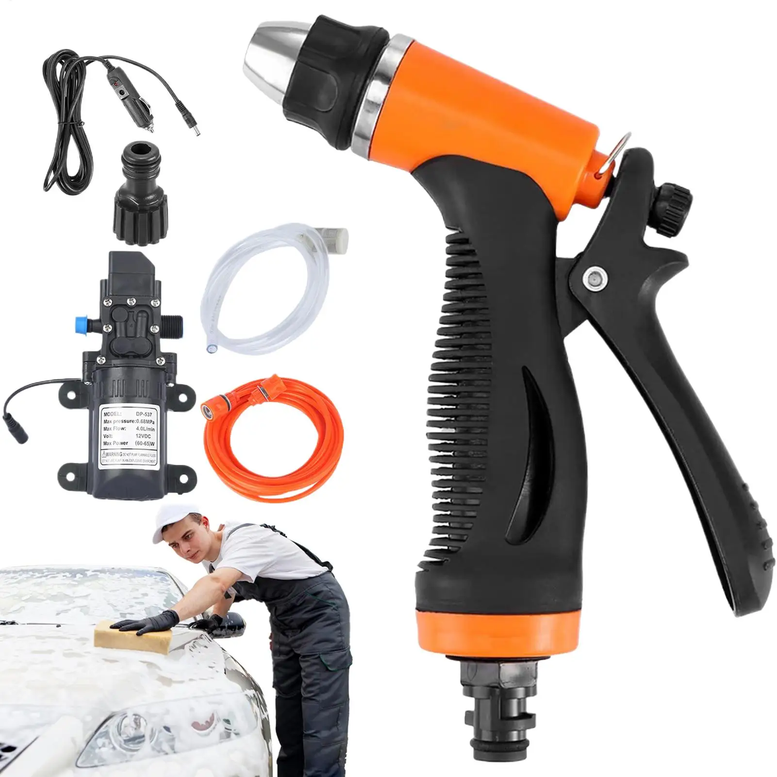 

Мойка высокого давления для автомобиля Портативная мощная мойка для чистки автомобилей Чистка детализации Регулируемая для автомобильной промышленности