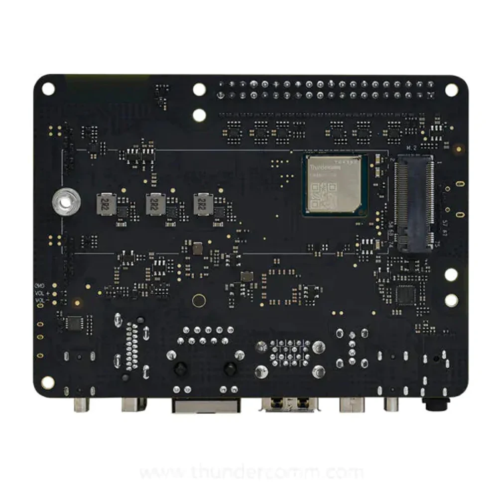 لوحة تطوير RUBIK Pi 3 مع عملية Qualcomm Dragonwing QCS6490 6nm من الدرجة الصناعية مفتوحة المصدر Android 13 Linux/Ubuntu