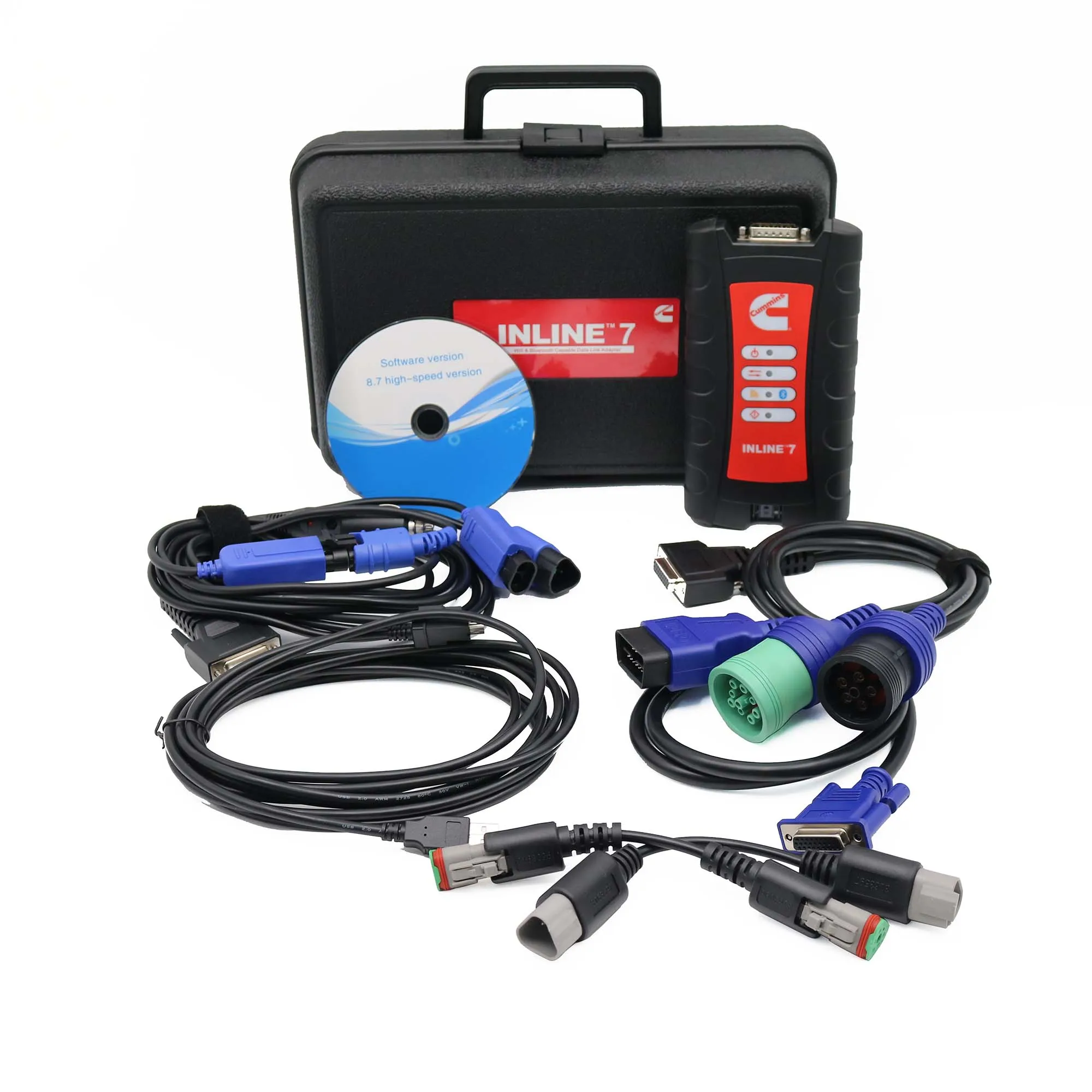

Cummins Inline-7 Data Link Adapter Truck Diagnostic Tool with Cummins Insite 9.0 Software.
