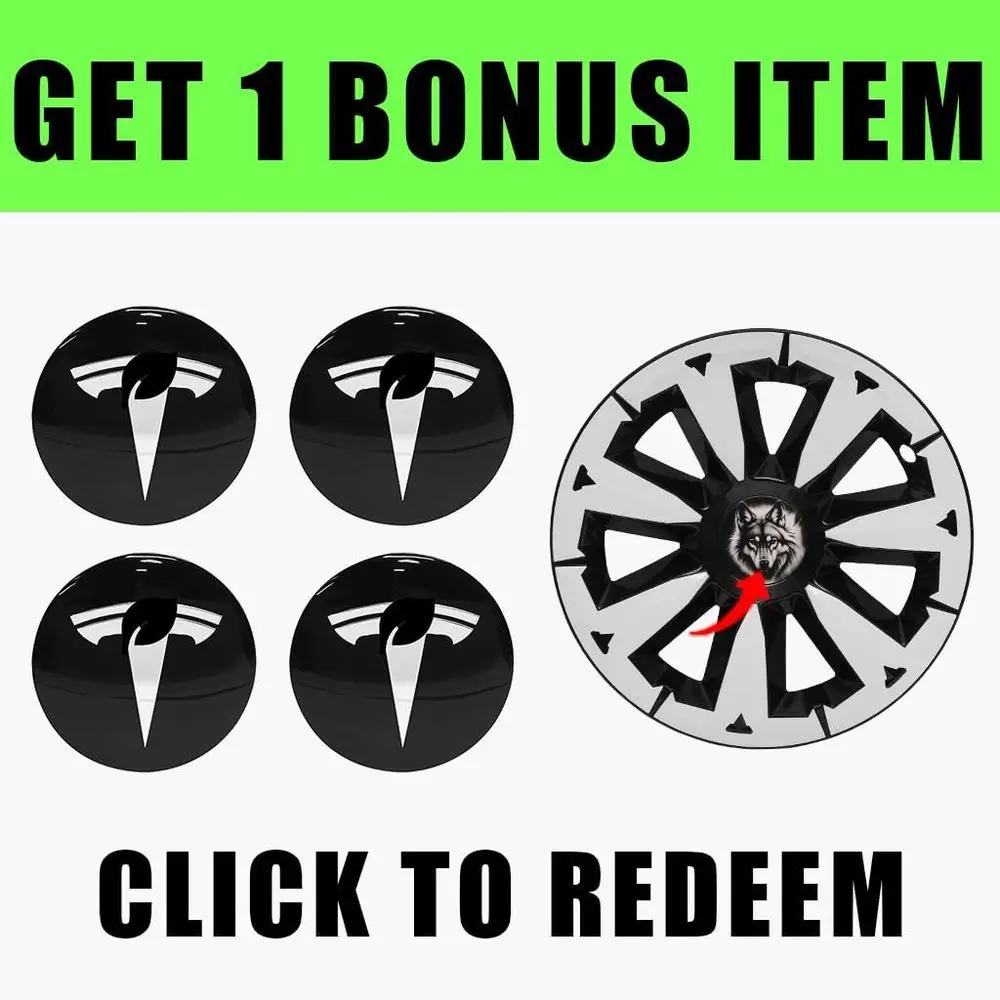 19 Inch Wheel Covers Fit for Tesla Model Y Hubcaps with Full Rim Protection, Sport ABS Wheel Covers Compatible with Tesla Model