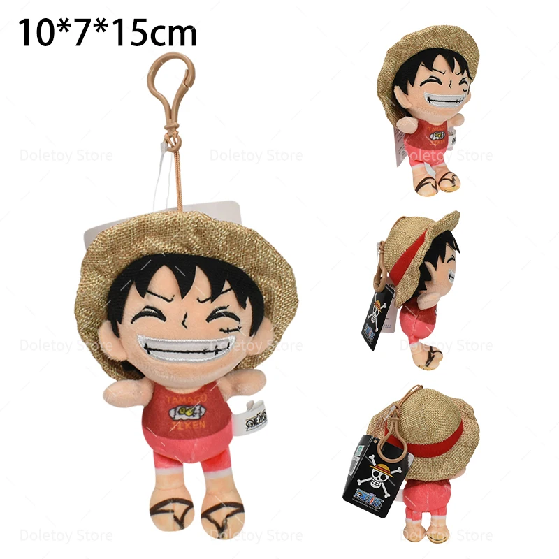 14 Stile Einteiliger Plüsch-Schlüsselanhänger Puppe Luffy Tony Chopper Sabo Ace Blumen-Blumen-Frucht Weiches Stofftier Rucksack-Ornamente Spielzeug – Detail 13