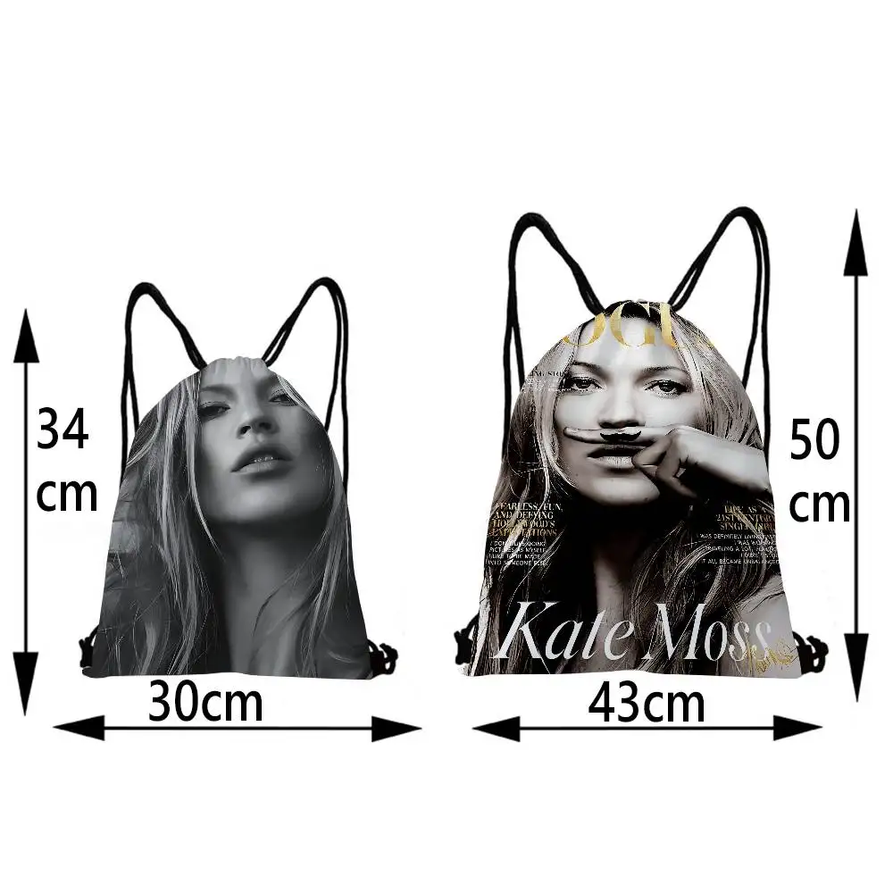 نموذج K-Kate M-Moss حقائب برباط كرتونية حقيبة ظهر رياضية حقيبة رياضية حقيبة سلسلة لليوجا