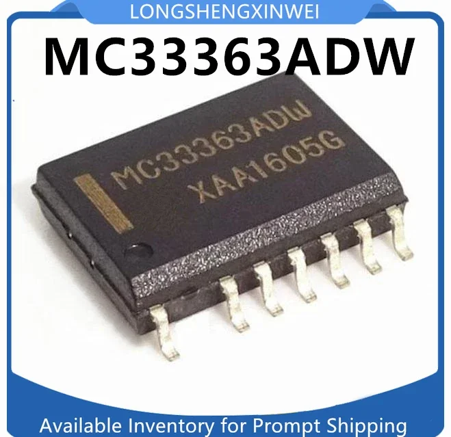 Chip de gestión de energía, 1 piezas, MC33363ADW, MC33363, MC33363DW, SOP Pin, completamente nuevo