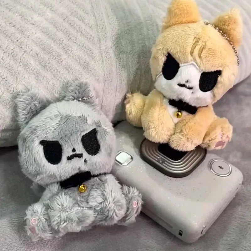 

13 см новый Kpop корейский карана серый кот мультяшные плюшевые фигурки просто аксессуары дисплей